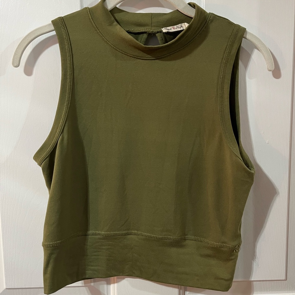 Olive Workout Tank